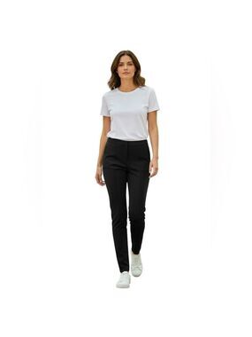DKNY Black Pull On Skinny Leg Pants